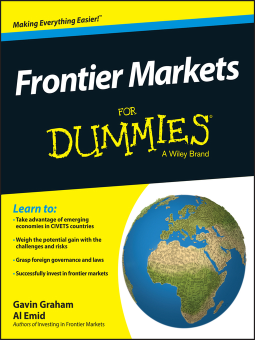 Title details for Frontier Markets For Dummies by Gavin Graham - Available
